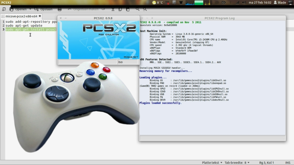 Setting Up an Xbox Controller